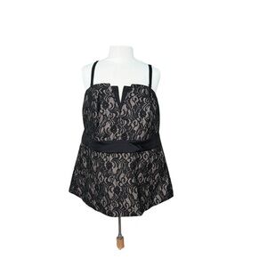 Torrid Dressy Black Sophie Chiffon Cami Plus Size 2X